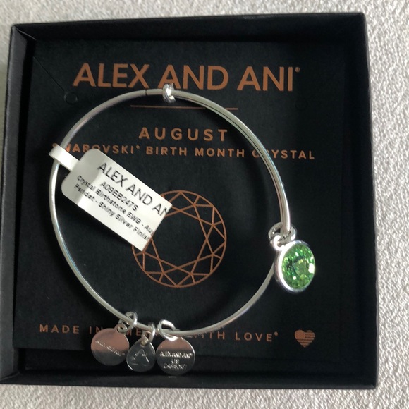 NWT Alex and Ani August Swarovski Bracelet - Picture 2 of 12